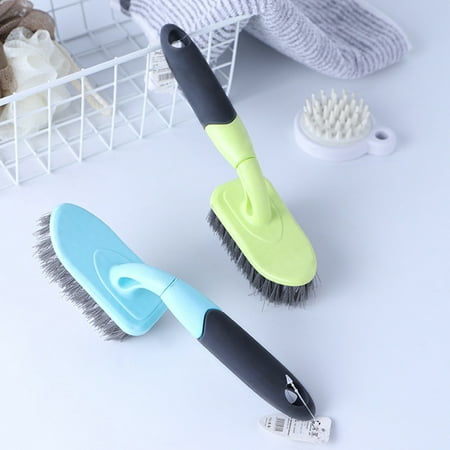 

Honrane Effective Stain Removal 2Pcs Cleaning Brush Heavy Duty Durable High Elastic Fiber Bristle Bathroom Scrub Brush
