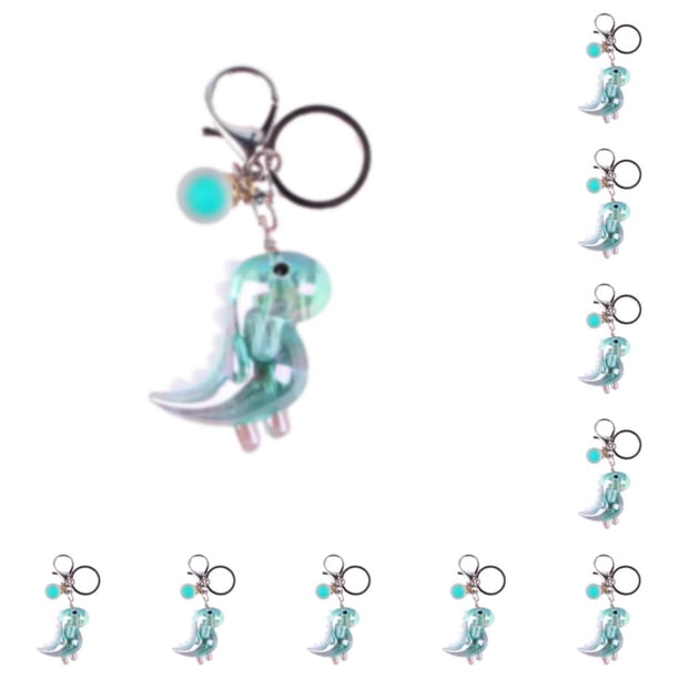 Llavero de dinosaurio accesorio adorable y elegante 10piezas Sonducket