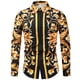 thumbnail image 1 of Camisa de manga larga con estampado de bronceado informal de moda de otoño para hombre Pompotops oipoqjl26405, 1 of 8