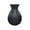 Black, variant on Flower Vase Creative Decorative Flower Arrangement Vase Durable Tabletop Floral Ornament for Living Room Bedroom Office Desk Home Decor Accent with Modern Simple Design(White)