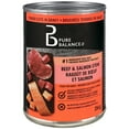 thumbnail image 1 of Pure Balance ragoût bœuf & saumon, morceaux tendres en sauce – nourriture humide pour chiens, conserve de 354 G, 1 of 7