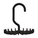 thumbnail image 2 of Organizador de cinturón giratorio de 360° para corbatas, bufandas y ganchos (negro), 2 of 11