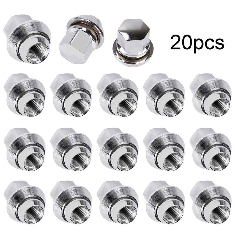 standard Studs for Ford Cars Set of 16 M12 x 1.5 19mm Hex Car wheel nuts and