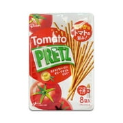 Glico Pretz Tomato Flavor Biscuit Sticks 8 Bags 3.88 Oz (110 g)