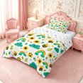 thumbnail image 2 of Manfei Cartoon Bee Twin Comforter Sets 2pcs,Floral Animal Bedding Set,1 Comforter and 1 Pillowcase,Reversible, 2 of 6