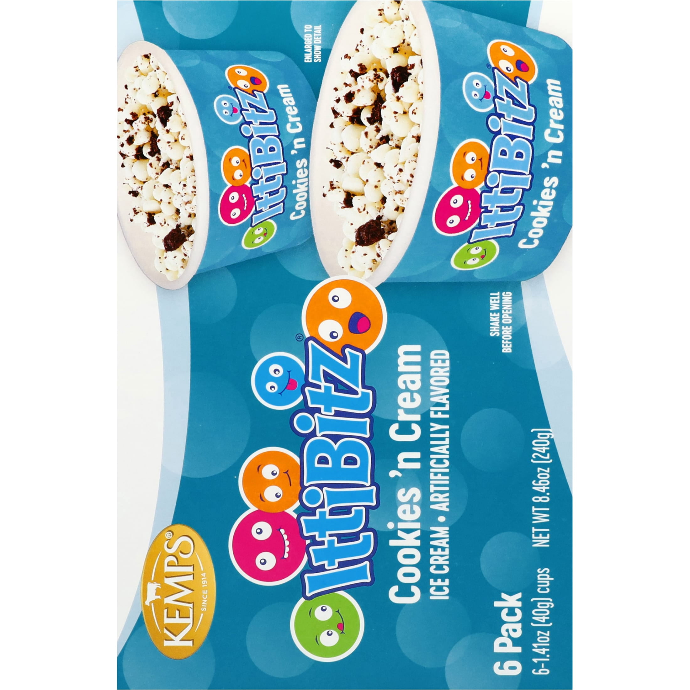 IttiBitz Cookies 6pk | Frozen snacks for food distributors
