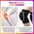 thumbnail image 2 of Rirozkan Knee Pads, Knee Brace for Volleyball, Soft Breathable Knee Sleeves, Protective Knee Support for Sports, Basketball Dance Yoga for Workout Running, 2 of 7