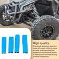 thumbnail image 4 of Youkk 4Pcs Shock Absorber Dust Cover Truck Shocks Absorbers Sleeve Damper Cover Set Blue, 4 of 6