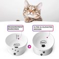 thumbnail image 4 of 12 Oz Ceramic Pet Food Bowl, Anti Slip Feet, Set Of 2, White, 4 of 7