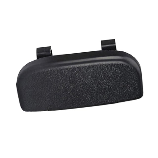 Estuche para gafas de sol con visera para coche, soporte para gafas, diseño de doble hebilla, para automóvil Negro