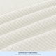 thumbnail image 3 of Fundas para sillones blancos Juego de 2 fundas para reposabrazos en tela de spandex antideslizante impermeable elástica para sillones, sofás, sillones incl., 3 of 5
