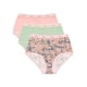 thumbnail image 3 of Paquete de 3 panties Ilusión 31342 verde claro M, 3 of 4