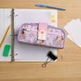 thumbnail image 2 of Disney Princess Utility Pencil Pouch with Zipper Closure, Purple, 2 of 4