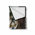 thumbnail image 2 of English Bulldog Soft Flannel Fleece Throw Blanket, Traditional Detective Dog and Hat Sherlock Holmes Image, Cozy Plush for Indoor and Outdoor Use, 70" x 90", Multicolor, by Ambesonne, 2 of 6