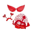 thumbnail image 2 of Disfraces de ganso, ropa, se adapta a una estatua de ganso de 58 cm, disfraz de patio, fiesta al aire libre, decoración del día de Valentín., 2 of 9