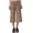 Coffee -BM24, variant on Womens Fold Over Capri Pants Flowy Low Rise Wide Leg Flared Gaucho Pants Yoga Capris Comfy Palazzo Culotte Lounge Bottoms Navy XL