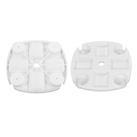 Umbrella Table Tray, Beach Umbrella Table Tray Easy Installation Round Weather Resistance For Snack