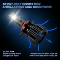 thumbnail image 3 of For Cadillac ATS 2013-2019 2x 9012 LED Headlight Hi/Low Beam 6000K White Bulbs,f15, 3 of 10