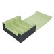 thumbnail image 1 of Caja para baraja de cartas coleccionables, caja para cartas de juego, álbum de cartas coleccionables para cartas deportivas Negro Verde, 1 of 9