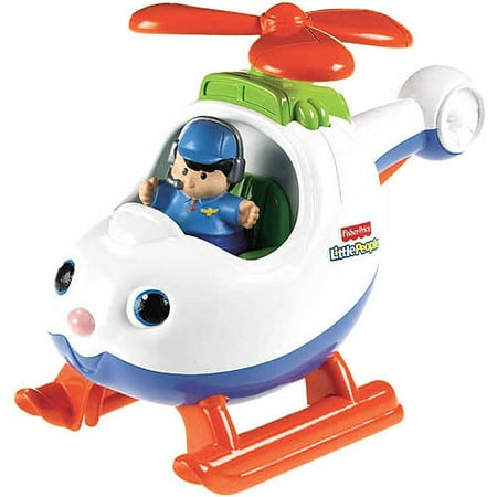 Fisher-Price Little People Lil' Movers Spin 'N Fly Helicopter