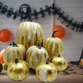 thumbnail image 4 of Chmadoxn 7PCS Artificial Pumpkins Décor Fall Harvest Thanksgiving/Halloween Holiday Farmhouse Decorations for Home, 4 of 7