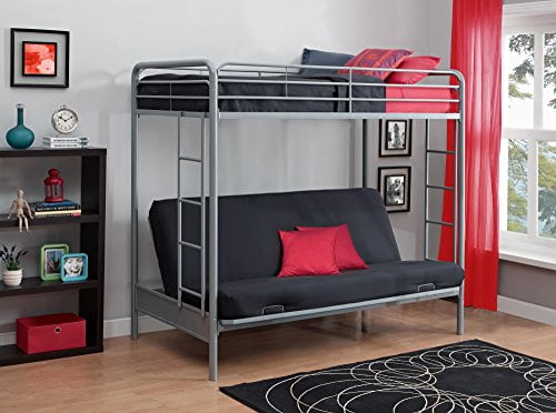 Dhp Metal Bunk Bed Space Saving Twin, Bunk Bed With Couch Under