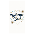 thumbnail image 3 of Welcome Back Banner Decorative Stars Twirls Design Celebratory Backdrop Perfect Party Supplies Reception Decorations Office Events Photography Props, 3 of 4