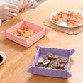 thumbnail image 5 of Magnetic Foldable Silicone Mat And Serving Tray Silicone Folding Bowl 2 in 1 Portable Camping Folding Cutting Board Heat Tray for Home Kitchen Picnic by Kitecy, 5 of 6