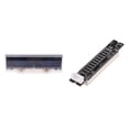 thumbnail image 1 of VU Meter Audio Power Amplifier Panel Dual Analog Level DB Meter with Mini Dual 12 Level Indicator VU Meter, 1 of 8