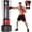 Red, variant on GIKPAL Freestanding Punching Bag for Adults 67'' Heavy Boxing Bag with Boxing Gloves, No Spring Low-Noise Standing Bag for Home Office Kickboxing