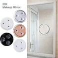 thumbnail image 3 of Makeup Mirror 20x Magnifying Mirror With 3 Suction Cups Cosmetics Tools 1pcs, 3 of 5