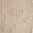 thumbnail image 3 of Zelouf Pleated Chiffon With Metallic Floral  , Sewing, DIY, Crafts Fabric by the Yard, Champagne/gold, 5 Yard, 3 of 3
