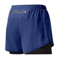 thumbnail image 4 of NAFUU Mens Baggy Shorts Multicolor Shorts Comfortable Double Layer Modesty Bottoms Elastic Waist Summer Athletic Shorts For Men, 4 of 4