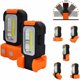 thumbnail image 2 of Linterna de bolsillo LED Lámpara de mano LED COB de 3 W Batería portátil magnética ultra potente con base magnética y gancho 3 pilas AAA no incluidas Paquete de 1 - [Clase de eficiencia energética A+, 2 of 5