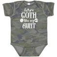 thumbnail image 3 of Inktastic Future Goth Like My Aunt with Skulls Boys or Girls Baby Bodysuit, 3 of 5