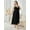 Black, variant on XFYSSS Women's Plus Size Loose Home Clothes Long Sexy and Fashionable Casual Nightgown V-Neck Sleeveless Suspender Long Nightgown XL-5XL