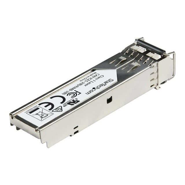 StarTech.com Dell EMC SFP-1G-ZX Compatible SFP Module, 1000BASE-ZX, 1GbE Single Mode (SMF) Fiber SMF Optic Transceiver, 1GE Gigabit Ethernet SFP, LC Connector, 80km, 1550nm, DDM, Mini GBIC - Lifetime Warranty (SFP1GZXEMCST)
