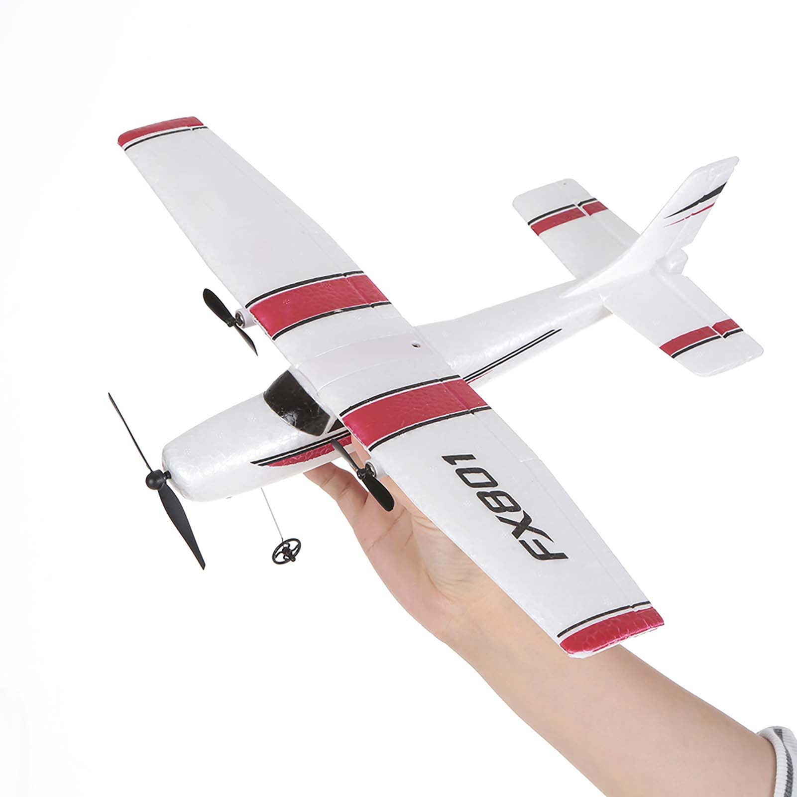 RC Plane, 2.4GHz 2 Channel Remote Control Airplane, EPP Foam RC Airplane, Fixed Wing RC Aircraft, Easy to Fly RC Glider for Beginners and Adult