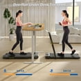 DeerRun 3 in 1 Folding Treadmills for Home, 3.0HP Powerful and Quiet Under Desk Treadmill, 300