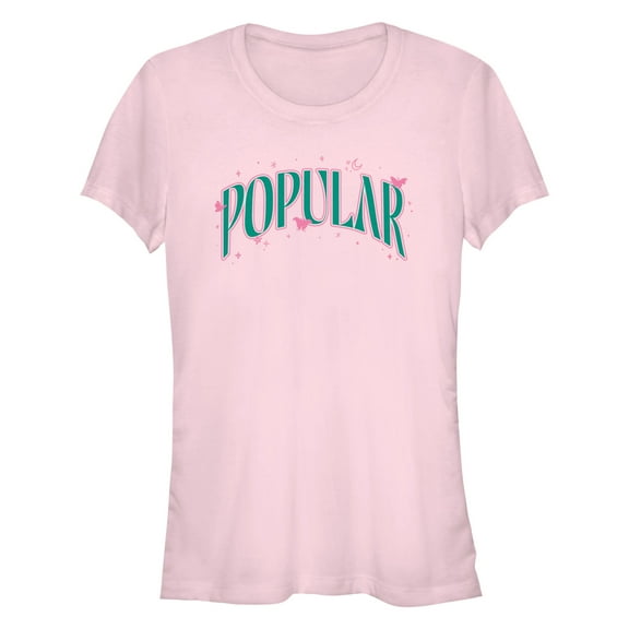 Junior's Wicked Popular Motto Graphic T-Shirt