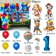 thumbnail image 4 of 1 juego de globos de aluminio para decoración de cumpleaños de la Patrulla Canina de dibujos animados de Ryder, suministros para fiestas de perros, Chase, Skye y Marshall, juguetes para niños, 4 of 5