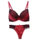 thumbnail image 4 of Conjunto de sujetadores para mujer, lencería Sexy de talla grande, encaje bordado, ropa interior de copa BCDE 2022, 34/75, 36/80, 38/85, 40/90, 42/95, 4 of 4