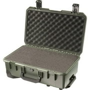 Storm iM2500 Case with Wheels, Watertight, Padlockable Case, with Multilayer Cubed Foam, Olive Drab