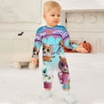 thumbnail image 3 of Super Kitties Baby Footless Rompers, Long Sleeve Baby Onesie Jumpsuit for Boys Girls, 3 of 8