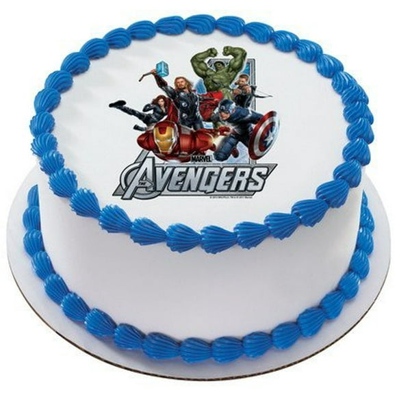 Superhero Decorative Baking Walmart Com