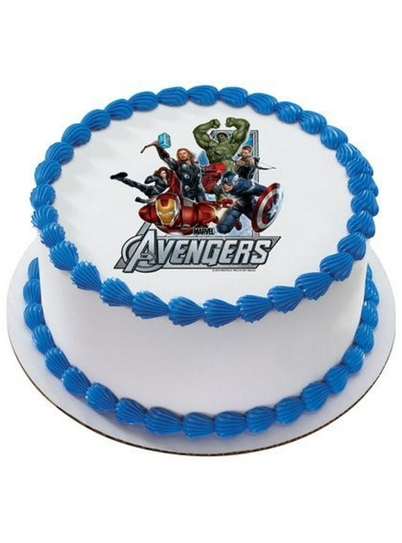 Avengers Decorative Baking In Avengers Party Supplies Walmart Com