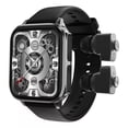 thumbnail image 1 of Smartwatch Reloj Inteligente T22 Fralugio Con Audífonos Tws Negro Fralugio Sport, 1 of 4