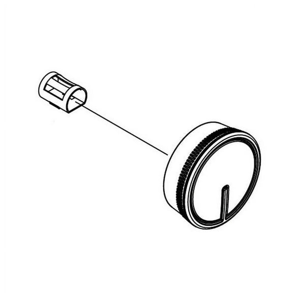 WHIRLPOOL W11176265 KNOB - OEM PART