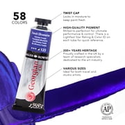 Daler-Rowney Georgian Oil Paint Studio Set + Free Brush, Assorted Colors, 38ml, 10 Pieces