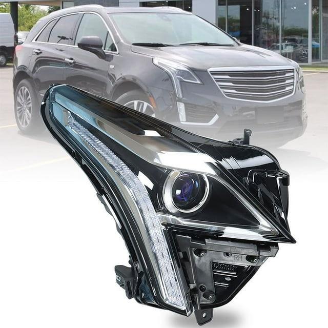 SEBLAFF Headlights Replacement for 2017 2018 2019 2020 Cadillac XT5 LED